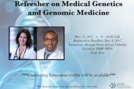 Refresher on Medical Genetics and Genomic Medicine